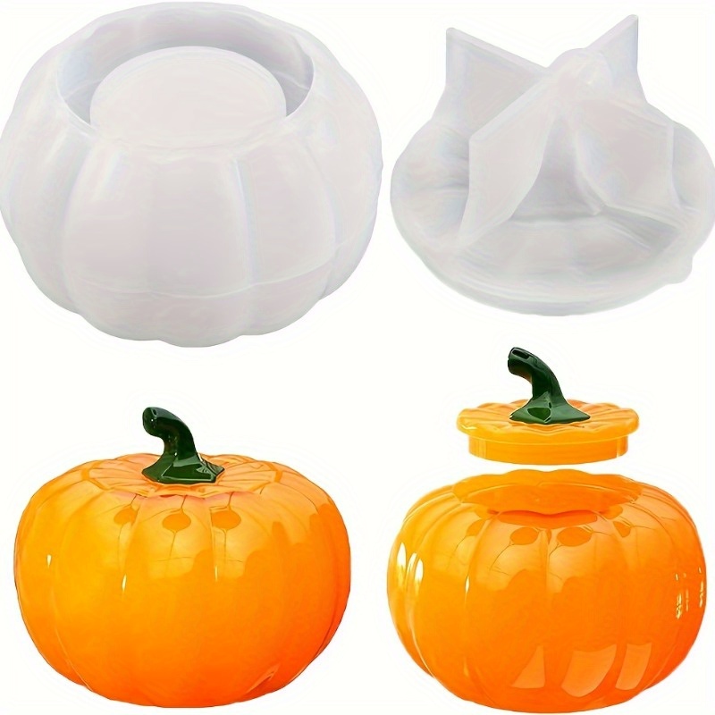 Candle Supplies Jars - 2 szt. Słoik z dynią formy