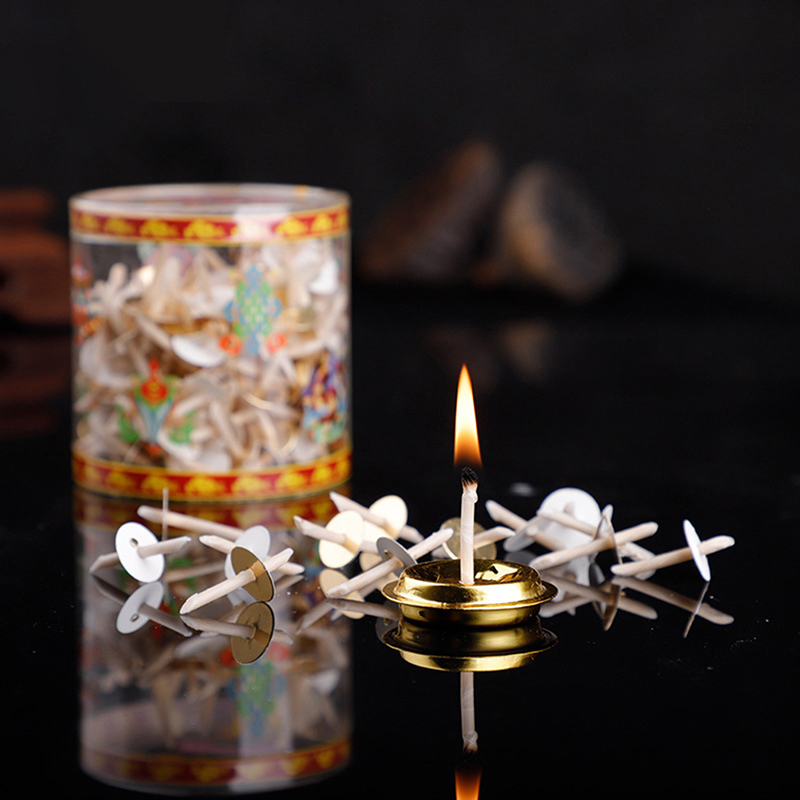 Candle Oil Supplies - 200 sztuk/pudełko Materiały do robienia knotów