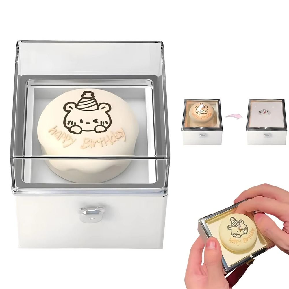 Candle Surprise - Automatyczne Pudełka z Wyścigowym Misiem, Pierścieniem,