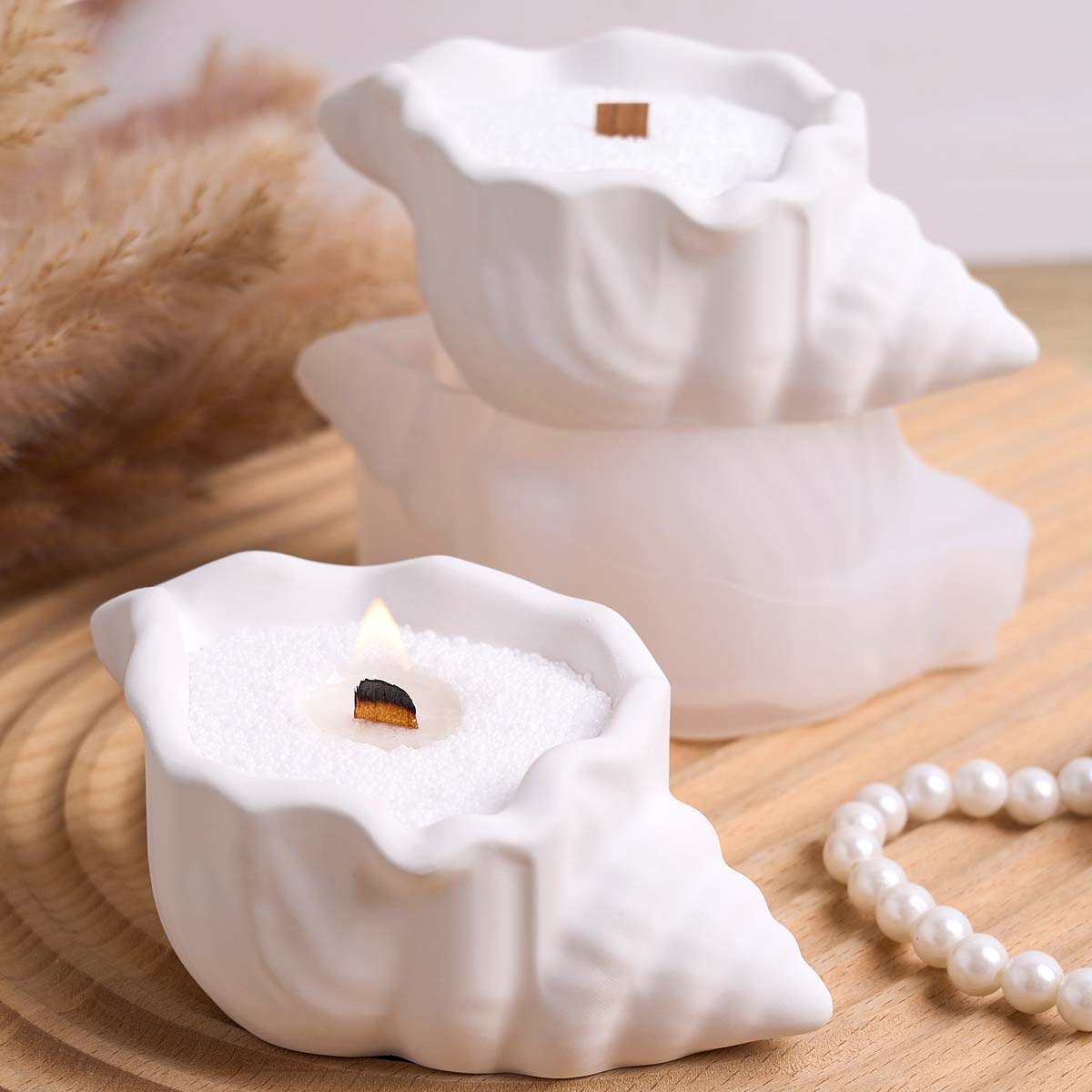 Conch Candle Jar Silicone Mold – Candle Supplies Jars recenzja i cena