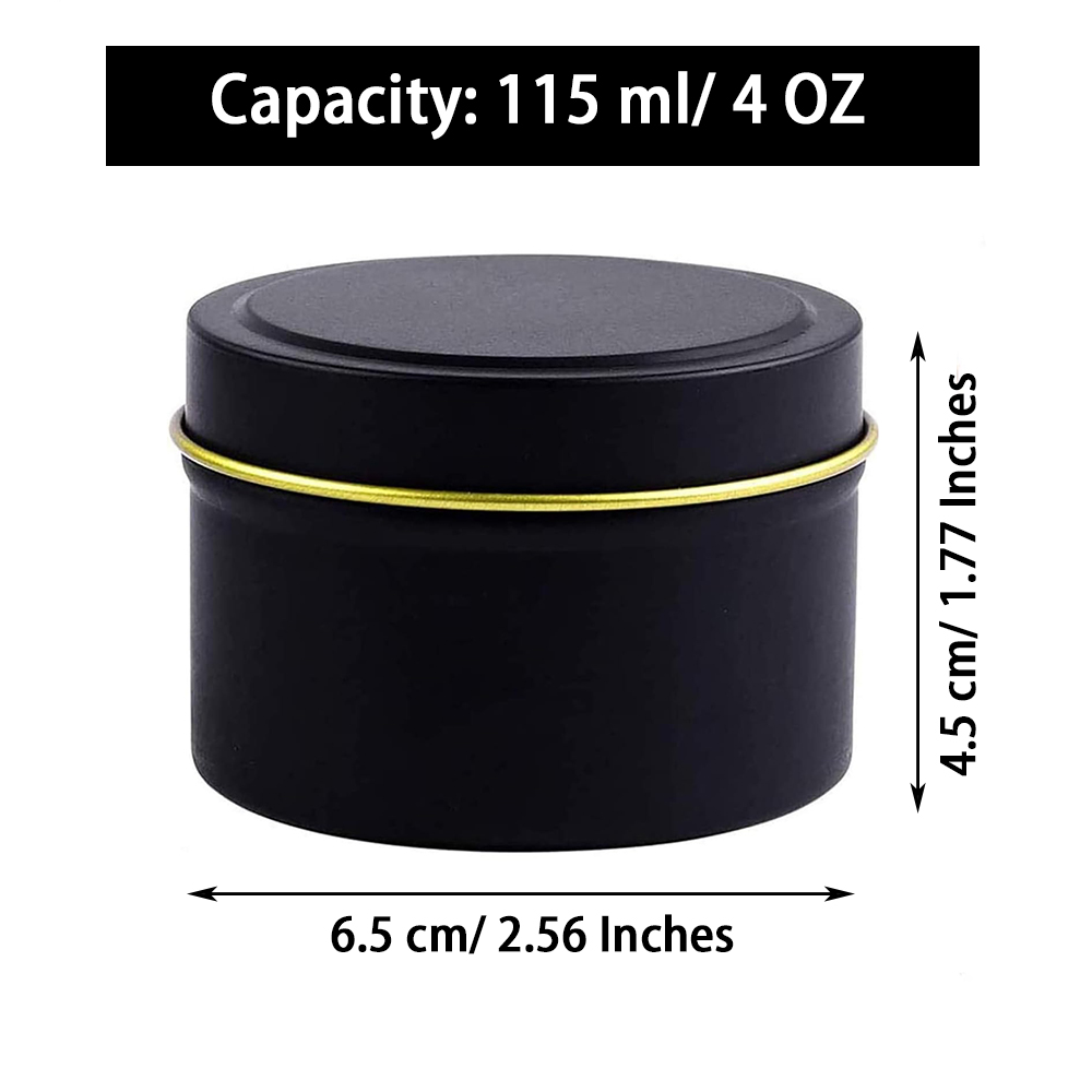 4 OZ puszki na świeczki 24 szt – Metal Tin Lid 4Oz recenzja i cena