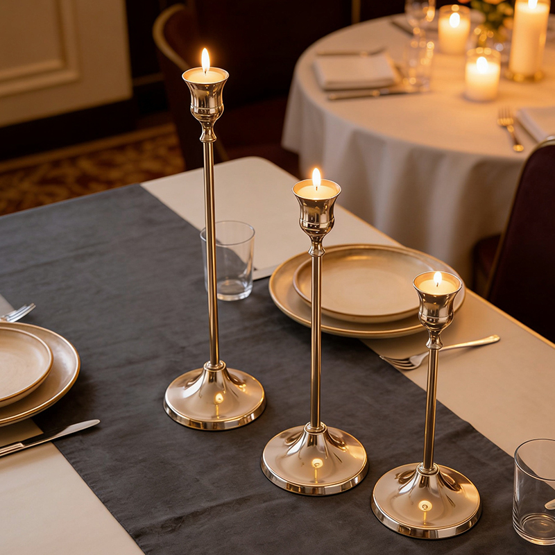 3-12 szt. Eleganckie metalowe  – Candle Quotes recenzja i cena