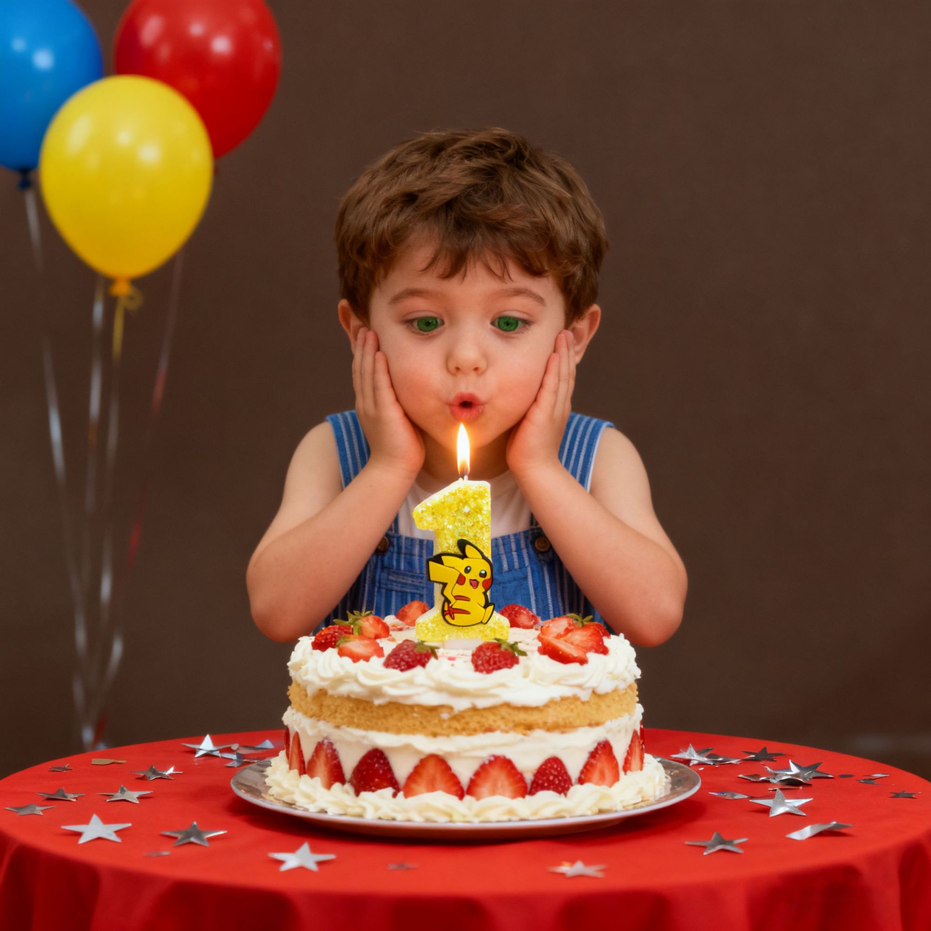 Świeczka urodzinowa żółta Pika – Candle Surprise recenzja i cena